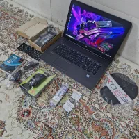 لپ تاپ غول گیمینگ hp با 4 گیگ گرافیک مجزا و لوازم