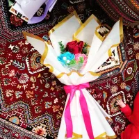 انواع دسته گل روبانی اقتصادی به قیمت عمده|گل مصنوعی|شیراز, محراب|دیوار