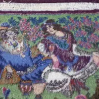 پشتی و تابلو دست بافت|تابلو فرش|مشهد, بهمن|دیوار