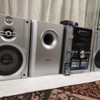 ضبط باند پاناسونیک 3000w تمیز مرتب فلش بلوتوث