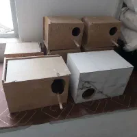 قفس پرنده.لانه برزیلی. عروس .جا دونی|لوازم جانبی حیوانات|اسلامشهر, شهرک انبیا|دیوار