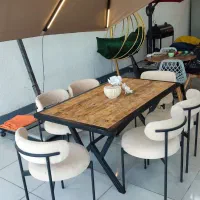 صندلی باغی میز ضد آب و فضای باز|مبلمان خانگی و میز عسلی|گرگان, |دیوار