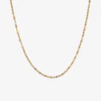 زنجیر پولکی طلا 18 عیار زنانه مصلحی