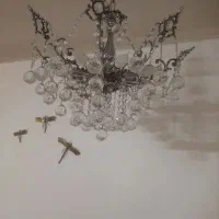 لوستر پنج شاخه برنز