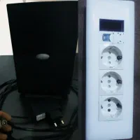 آنتن رو میزی ب همراه پریز برق و تلفن