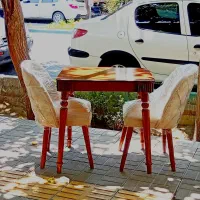 غذا خوری دو نفره تمام چوب (قیمت تولیدی)