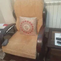 سرویس مبل هفت نفره سالم در حد نو|مبلمان خانگی و میز عسلی|سراوان, |دیوار