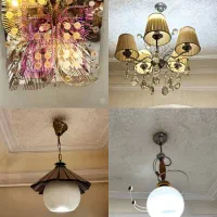 ۴ مدل لوستر بسیار تمیز/مناسب تغییر دکور/تخفیف ویژه