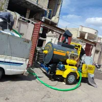 اجرا فوم بتن با تراز لیزری نقطهای