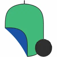 فون پرتابل سبز‌آبی (کروماکی)