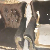 میز نهار خوردی شیش نفره و مبل هفت نفره|مبلمان خانگی و میز عسلی|لامرد, |دیوار