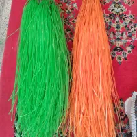 دوعدد جارو پلاستیکی