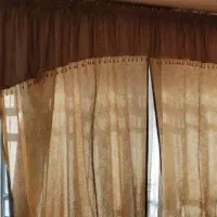 الوژن سقفی استیل۲۰عدد و پرده ساتن جنس خوب|ریسه و چراغ تزئینی|شیراز, زرهی|دیوار