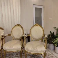 مبل سلطنتی ۹ نفره به همراه ناهارخوری ۸ نفره|مبلمان خانگی و میز عسلی|گنبد کاووس, |دیوار
