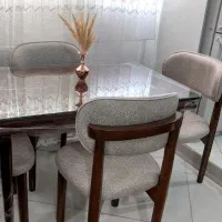 میزنهارخوری ۴نفره|میز و صندلی غذاخوری|مشهد, جلالیه|دیوار