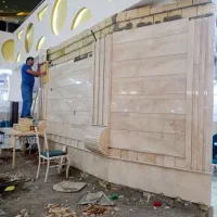 کاشی کاری نما پله