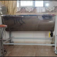 وان شستشوی استیل چرخدار|ماشین‌آلات صنعتی|کلاله, |دیوار