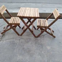 پخش میز صندلی چوب روس