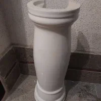 فروش سنگ روشویی بهمراه شیر آب و آینه چراغدار