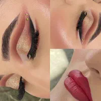 میکاپ شینیون فردائم مو فر۶ ماهه کاشت مژه لیفت ابرو|خدمات آرایشگری و زیبایی|کرج, خرمدشت|دیوار
