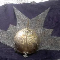 زره ریز بافت ،شمشیر،سپر ،کلاهخود ،لباس تعزیه