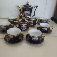 سرویس چای خوری و گلدان