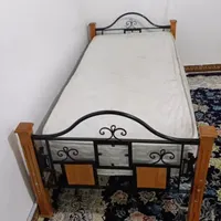 تخت خواب فلزی همراه تشک|تشک تختخواب|تهران, افسریه|دیوار