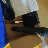 میکروفون بیسیم برند aiwa اصل|صوتی و تصویری|اردبیل, |دیوار