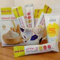 کرم چاقی صورت(جوان سازی)،وپودرجوانه گندم‌اورجینال‌