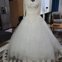 لباس عروس شیک همراه با ژپون|لباس|ری, هاشم‌آباد|دیوار