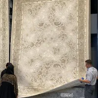 حاکان ۱۲۰۰/ بژه /موکا/دودی /نقره ایی جدید|فرش|شیراز, قلات|دیوار