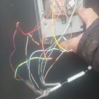 سیمکشی ساختمان  نما. هالوژن نورمخفی