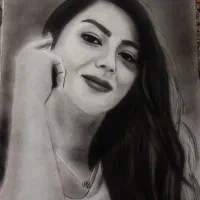 طراحی چهره|تابلو، نقاشی، عکس|ارومیه, |دیوار