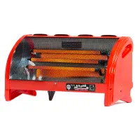 بخاری برقی ۳ شعله فن دار رومیزی ماد الکتریک