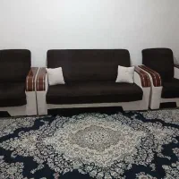 دو دست مبل کارکرده تمیز و مرتب|مبلمان خانگی و میز عسلی|احمدآبادمستوفی, |دیوار