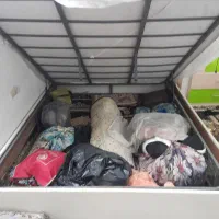 تخت دونفره همراه کفی و تشک