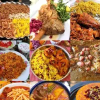 انواع پیش غذا و غذا های ایرانی وخانگی