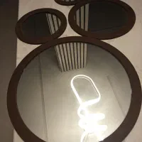 آیینه گرد چوبی|آینه|پردیس, فاز ۲|دیوار