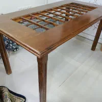 میز ۶نفره چوبی بدون صندلی