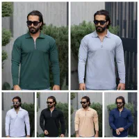 نیم زیپ آستین بلند پاییزه ترک NO1 ZARA