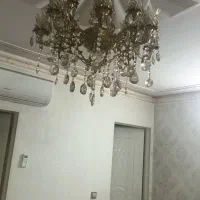 لوستر برنجی سه عدد