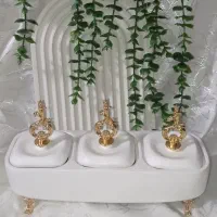 فروش اکسسوری دکوری شمعی سنگ مصنوعی قیمت تولیدی|صنایع دستی و سایر لوازم تزئینی|مشهد, نیروی هوایی|دیوار