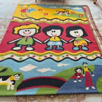 فرش فانتزی ۶ متری کودکانه