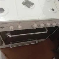 فرگاز 5 شعله گلین گاز سفید تمیز