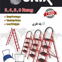 ب تعدادی کارگر برای مونتاژ نردبان