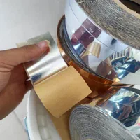 نوار طلایی و استیل پشت چسب‌دار براق آینه ای|صنایع دستی و سایر لوازم تزئینی|تهران, شهید رجایی|دیوار