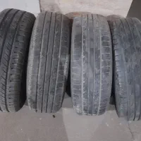 ۳ عدد تایر گلدستون ۷۰ درصد و یک عدد بارز ۱۰۰ درصد|قطعات یدکی و لوازم جانبی|قم, انسجام|دیوار