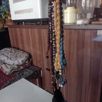 تسبیح چوبی شیشه ای|جواهرات|بروجرد, |دیوار