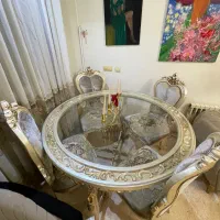 میز نهار خوری پارچه ترک