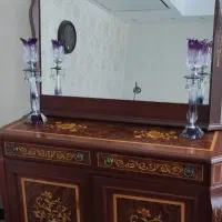 آینه و کنسول و ویترین معرق کاری
